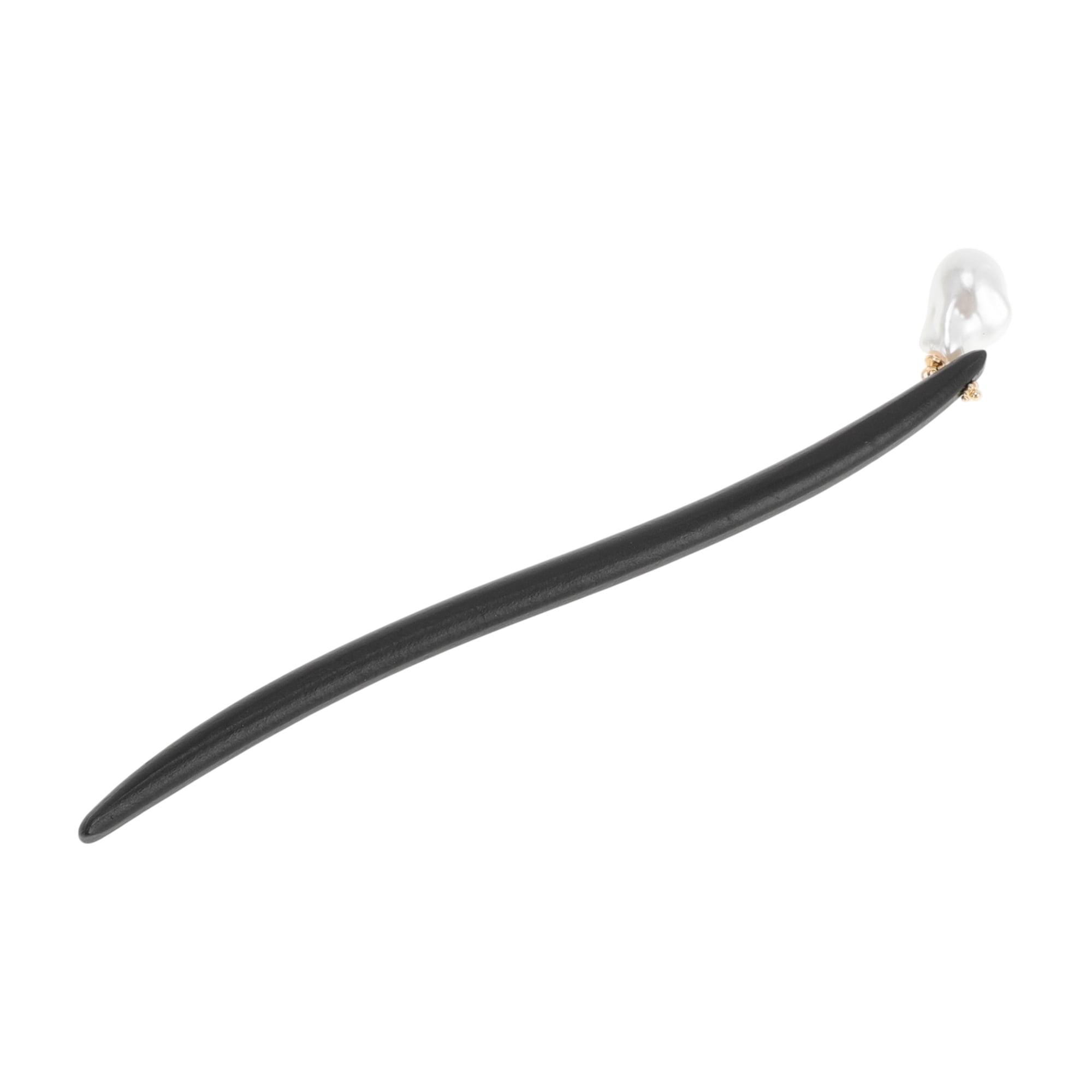 Unique Bargains Comfortable No Slip Teardrop Hair Chopstick for Women 1 Pc ["Teardrop"]