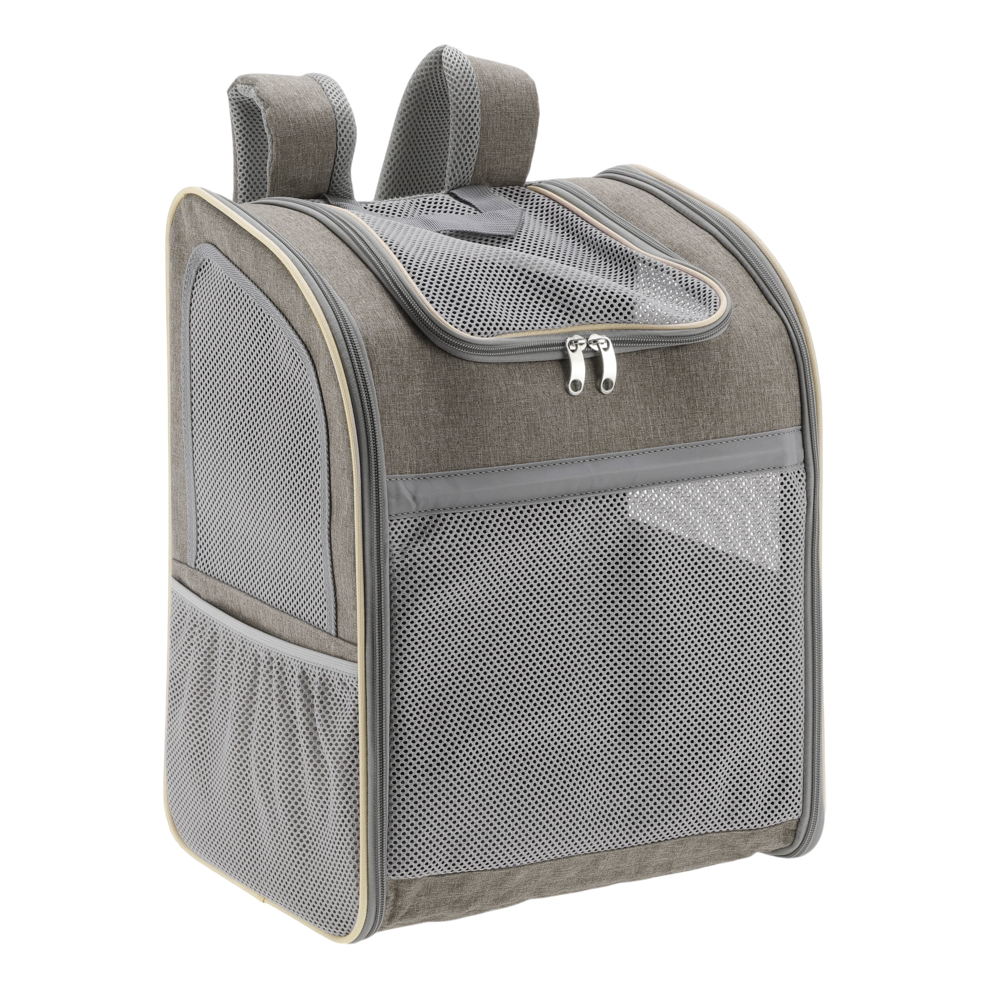 Unique Bargains Comfortable Pet Backpack for Cats and Small Dogs Foldable Transport Box