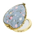 thumbnail image 1 of Unique Bargains Compact Heart Shape Pocket Mini Mirror for Purse Blue, 1 of 7
