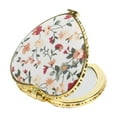 thumbnail image 1 of Unique Bargains Compact Heart Shape Pocket Mini Mirror for Purse White, 1 of 7