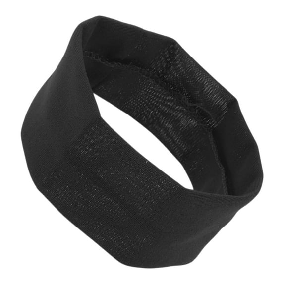 Unique Bargains Compression Headband Elastic Headband for Sport Black 1 Pc