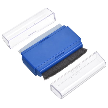 Unique Bargains Computer Screen Cleaner, Double Head Thicken Keyboard Cleaning Brush for Laptop Computer Keyboard Blue