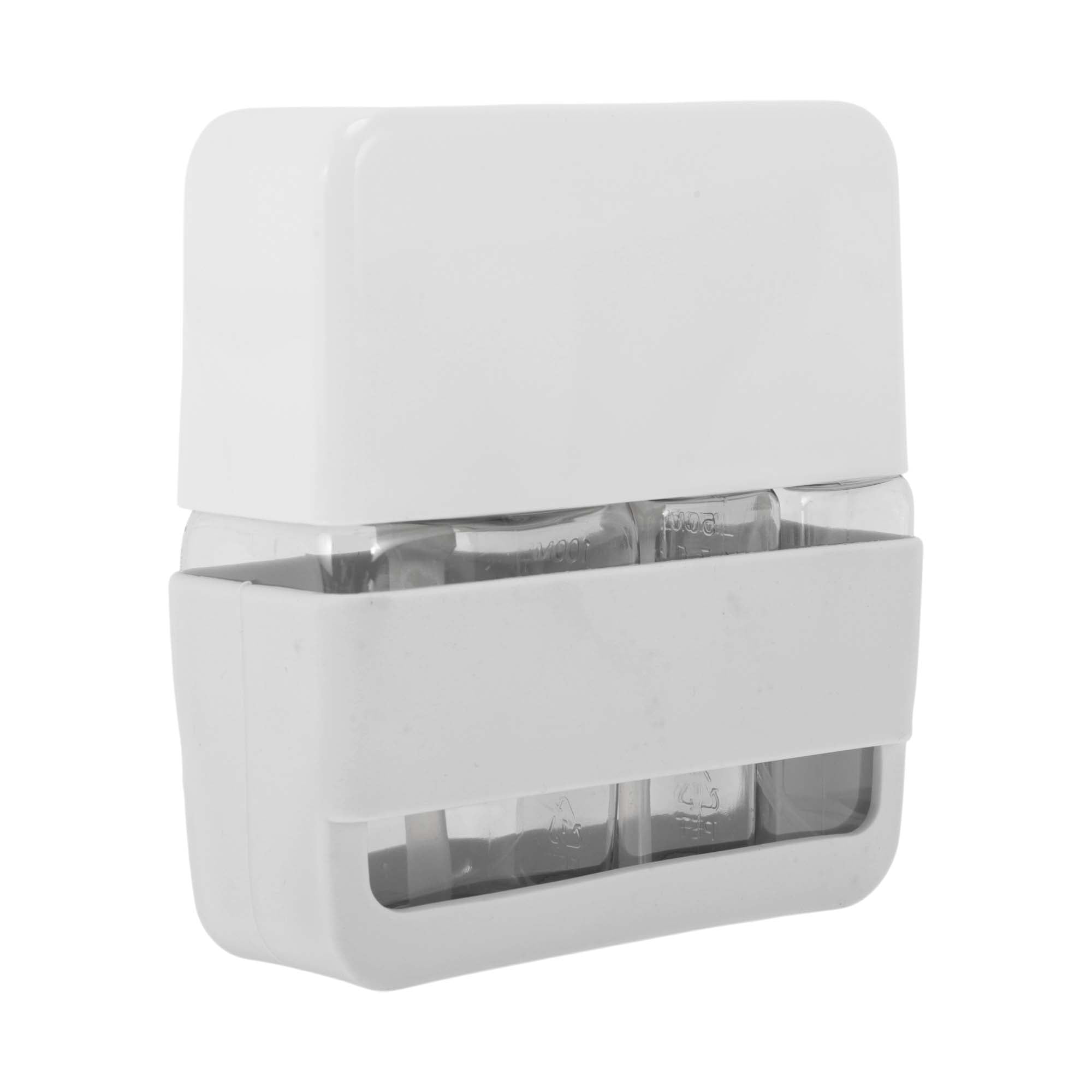 Unique Bargains Set of 3 Convenient Travel Containers Gray