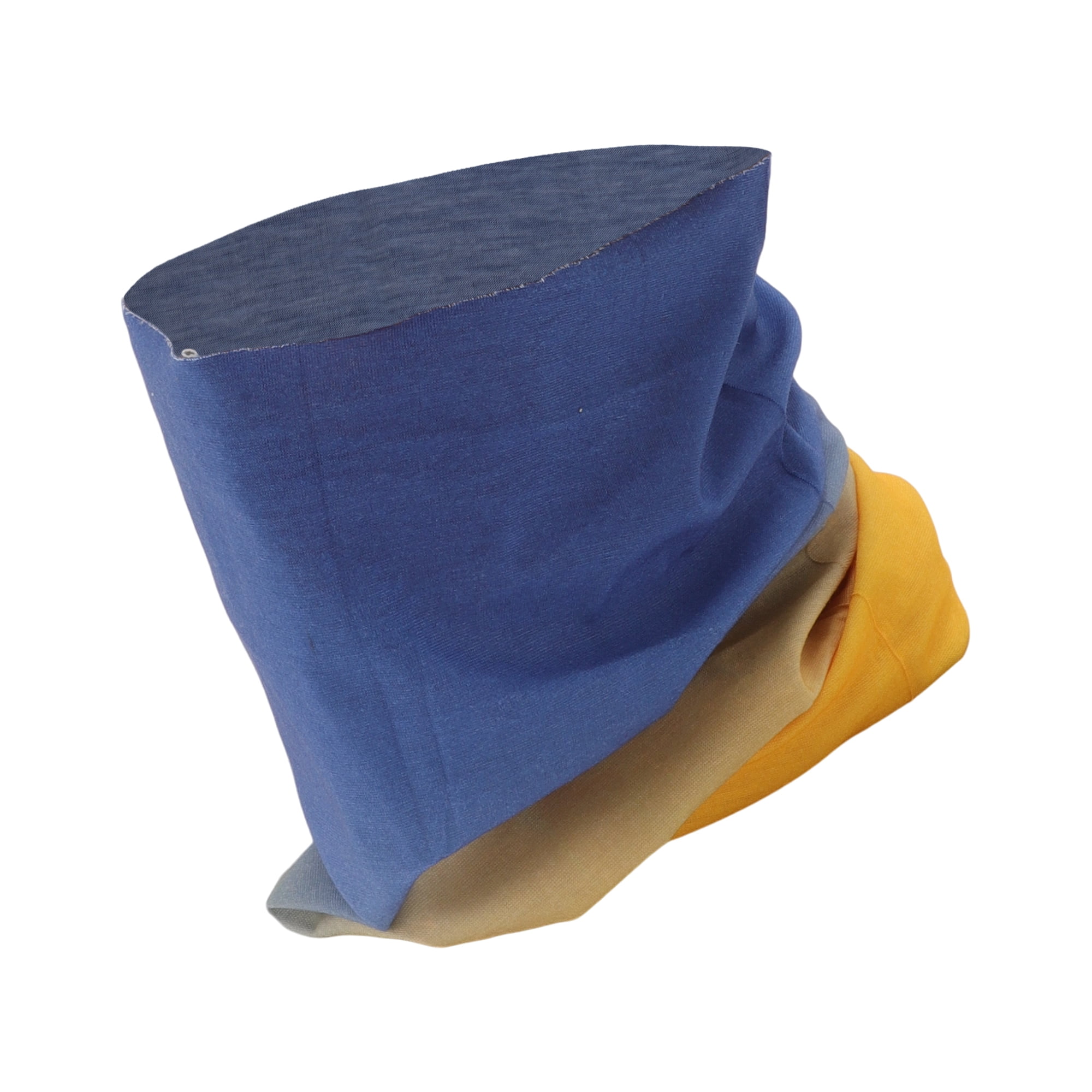 Unique Bargains Cooling Face Scarf Mask 1 Pc Blue, Yellow