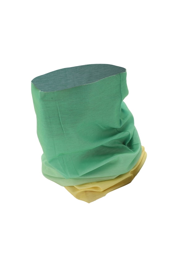 Cooling Face Scarf Mask 1 Pc Green, Yellow