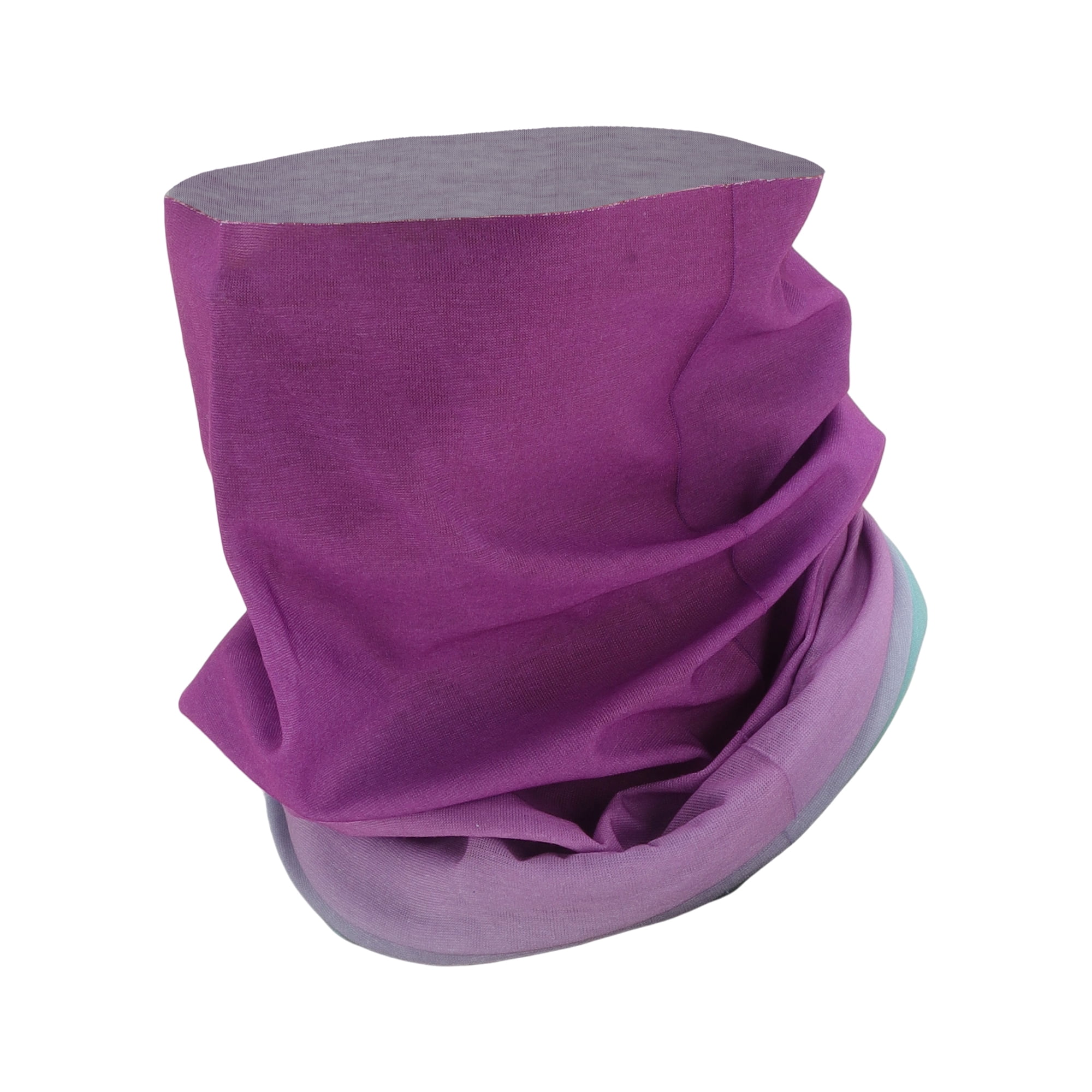 Unique Bargains Cooling Face Scarf Mask 1 Pc Purple, Green