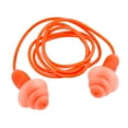 thumbnail image 1 of Unique Bargains Corded Ear Waterproof Soft Silicone Swimming Ear Plugs For Adults Youth, 1 of 2