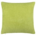 thumbnail image 1 of Unique Bargains Corduroy Texture Decorative Throw Pillow Cover Light Green 20" x 20", 1 of 8