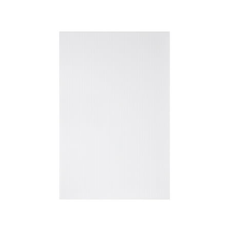 Unique Bargains Corrugated Plastic Sheets,3mm Blank Yard Lawn Signs,8 Inch x 12 Inch,Waterproof Sign Blank Board White