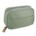 thumbnail image 1 of Unique Bargains Cosmetic Bag Large Capacity Makeup Bag Portable Storage Bag Women Cosmetic Pouch for Lipsticks Green, 1 of 7