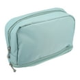 thumbnail image 1 of Unique Bargains Cosmetic Bag Travel Makeup Bag Cosmetic Brush Organizer Storage Bag for Women Blue 6.89"x2.76"x4.72", 1 of 7