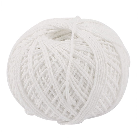 Unique Bargains Cotton 328Ft Twine String Rope Binder Office Accounts Book White
