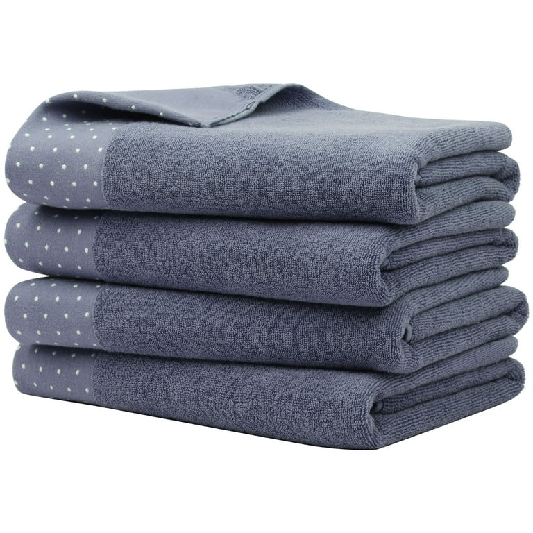 Slate blue hand towels hotsell