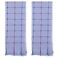 thumbnail image 1 of Unique Bargains Cotton Absorbent Soft Hand Towel Set Blue, 1 of 5