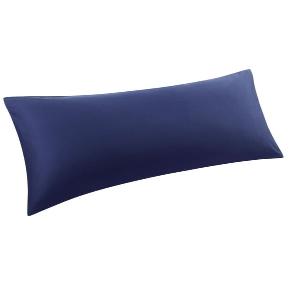 Unique Bargains Cotton Body Pillowcase Breathable Envelope Navy Blue 20"x48"