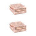 thumbnail image 1 of Unique Bargains Cotton Checkered Kitchen Dish Cloth Washable,11" x 16" Orange 12 Pack, 1 of 6