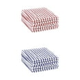 thumbnail image 1 of Unique Bargains Cotton Checkered Kitchen Dish Cloth Washable,11" x 16" Red/Blue 12 Pack, 1 of 6