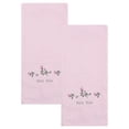 thumbnail image 1 of Unique Bargains Cotton Embroidered Floral Hand Towels Red 29" x 13", 1 of 8
