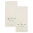 thumbnail image 1 of Unique Bargains Cotton Embroidered Floral Hand Towels Yellow 29" x 13", 1 of 8