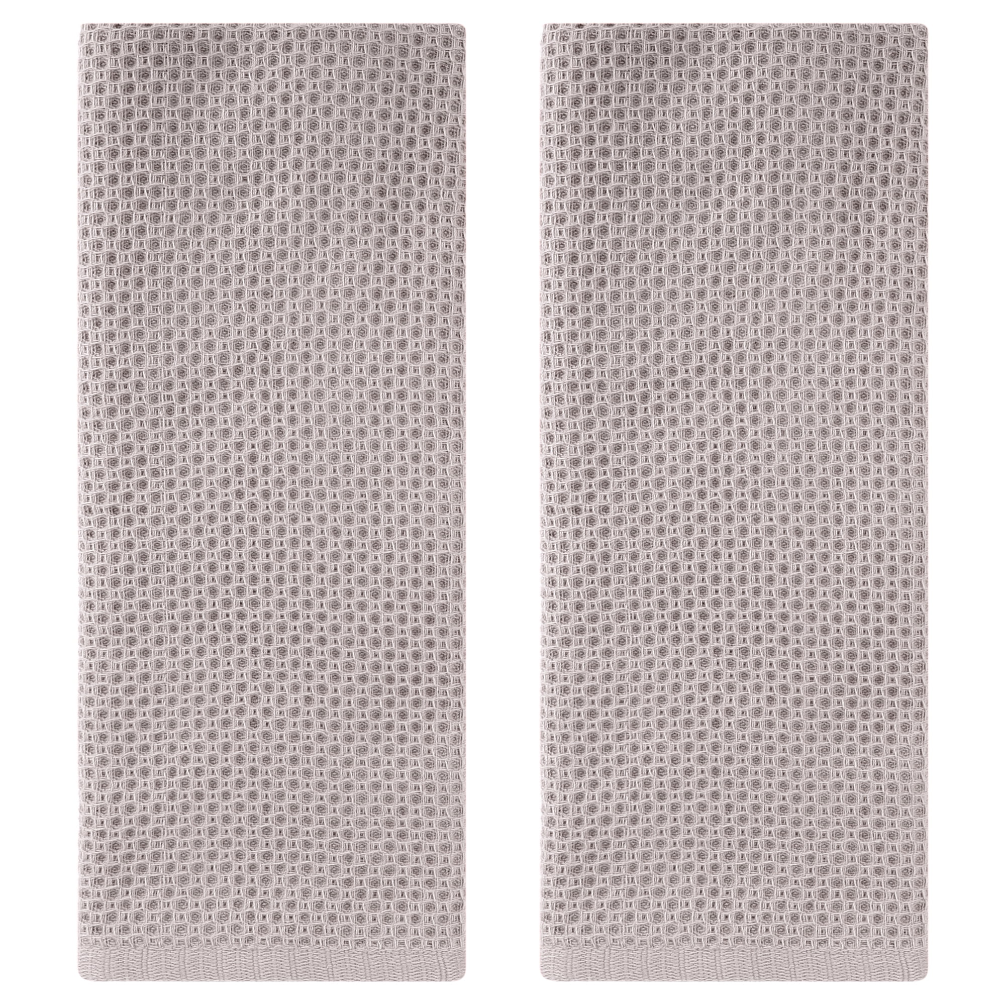 Unique Bargains Cotton Hand Towel Set Waffle Hand Towels Camel 2-Pieces