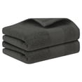 thumbnail image 1 of Unique Bargains Cotton Hand Towels Highly Absorbent Multi-Purpose Towel Dark Brown 2pk, 1 of 8