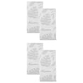thumbnail image 1 of Unique Bargains Cotton Leaf Jacquard Soft Absorbent Hand Towel Grey 28" x 13", 1 of 8