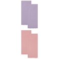 thumbnail image 1 of Unique Bargains Cotton Linen Kitchen Towels Claret 4 Pack Light Purple/Pink 18" x 18", 1 of 8