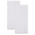 thumbnail image 1 of Unique Bargains Cotton Linen Kitchen Towels White 18" x 18", 1 of 8