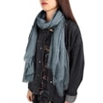 thumbnail image 1 of Unique Bargains Cotton Linen Soft Fashion Long Scarf Hijab Wrap Shawl Headwear Scarves, 1 of 3