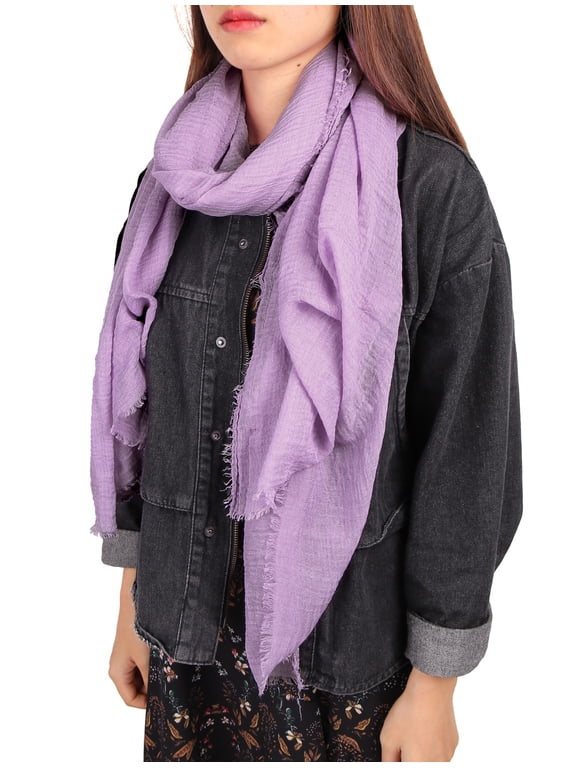 Cotton Linen Soft Fashion Long Scarf Hijab Wrap Shawl Headwear Scarves