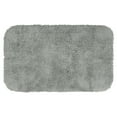 thumbnail image 1 of Unique Bargains Cotton Mat Rug Plush Water Absorbent Luxury Rectangular Machine Washable Gray 16" x 24", 1 of 6
