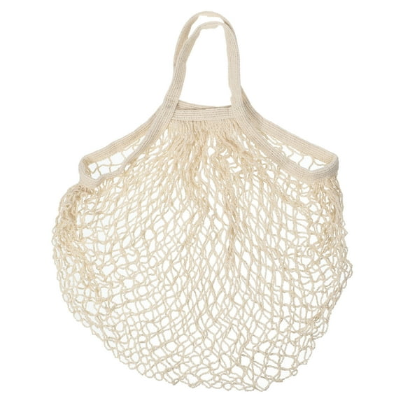Unique Bargains Cotton Mesh Bag Reusable Mesh Net String Grocery Bags Organizer