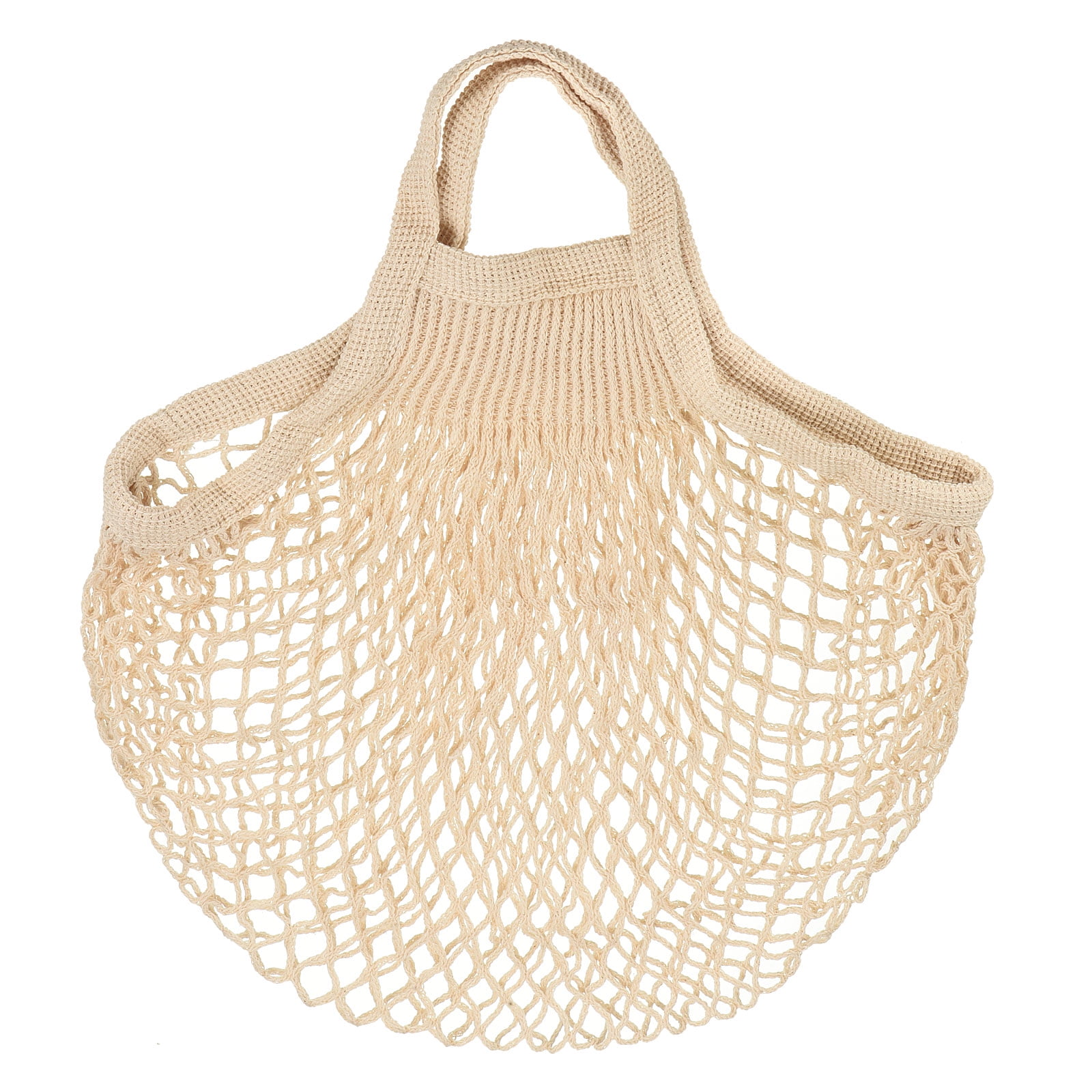 Unique Bargains Cotton Mesh Bag, Reusable Mesh Net String Grocery