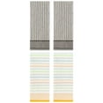 thumbnail image 1 of Unique Bargains Cotton Soft Striped Hand Towel 4 Pcs Yellow/Grey 13" x 27"/13" x 29", 1 of 5