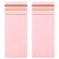 thumbnail image 1 of Unique Bargains Cotton Striped Absorbent Soft Hands Face Towel Light Pink 2-Piece, 1 of 5