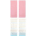 thumbnail image 1 of Unique Bargains Cotton Striped Hand Towel 4 Pcs Blue/Pink 13" x 27"/14" x 30", 1 of 5