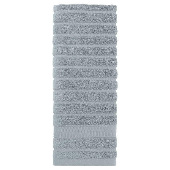 Unique Bargains Cotton Striped Hand Towel for Bathroom 14" x 30"
Grey 1
