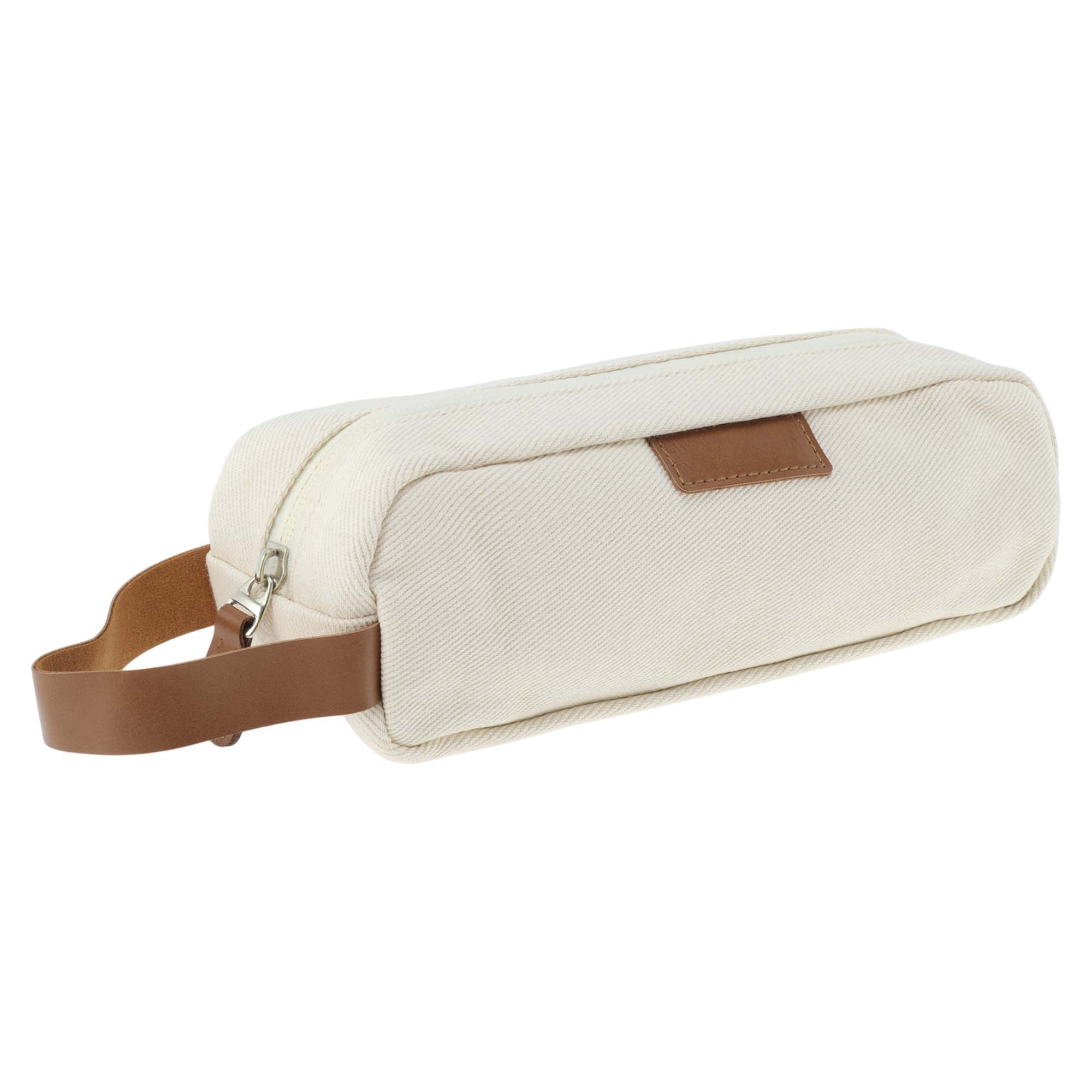 Unique Bargains Cotton Style Aesthetic Pen Bag Organizer Beige