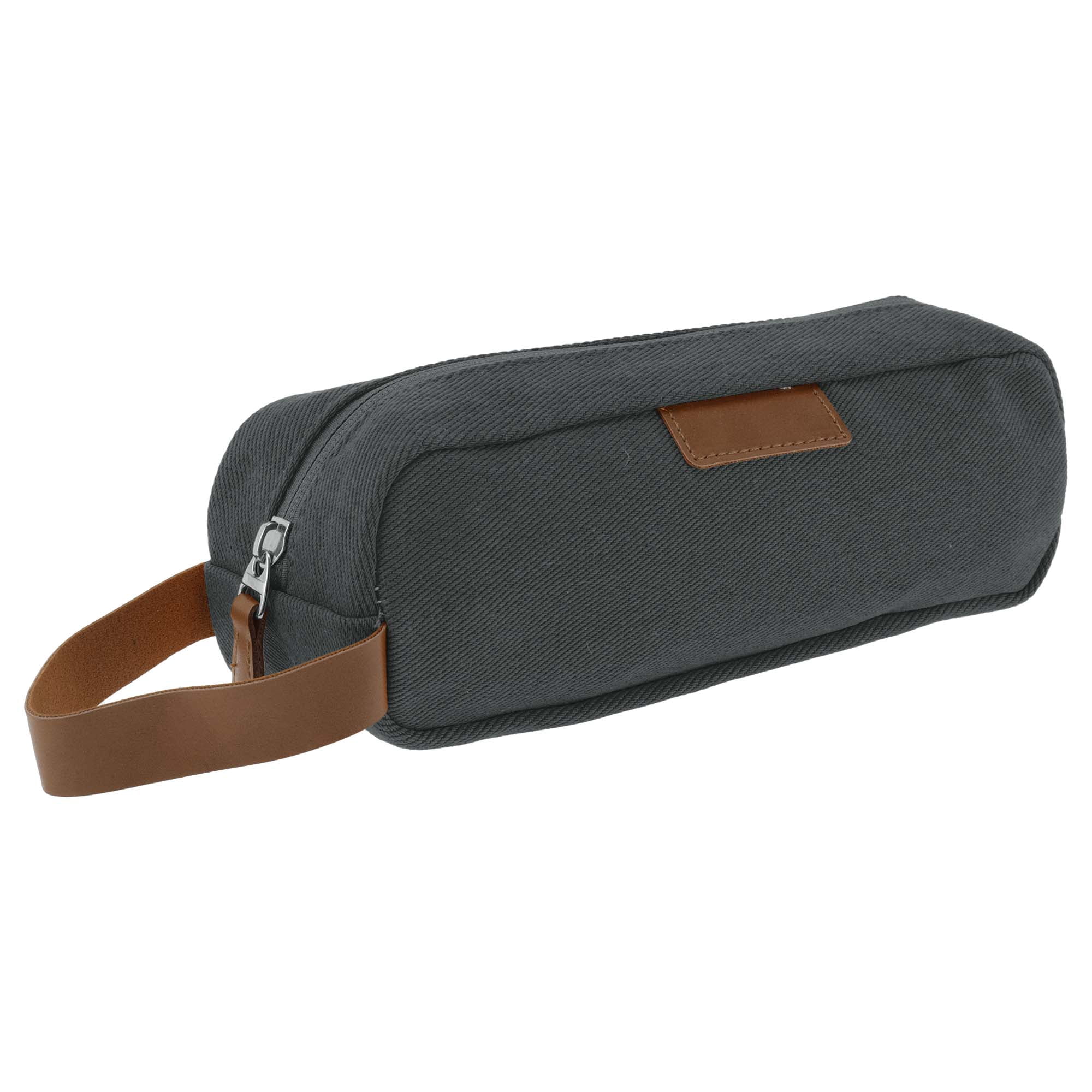 Unique Bargains Cotton Style Aesthetic Pen Bag Organizer Gray