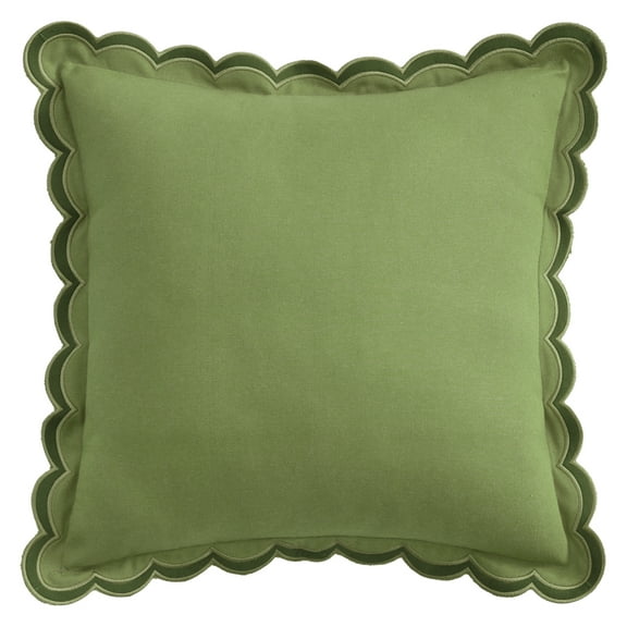 Unique Bargains Cotton Throw Pillow Covers Cushion Cases Green 18" x 18"
