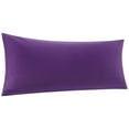 thumbnail image 1 of Unique Bargains Cotton Zipper Closure Breathable Body Pillowcase Grape 20"x54", 1 of 8