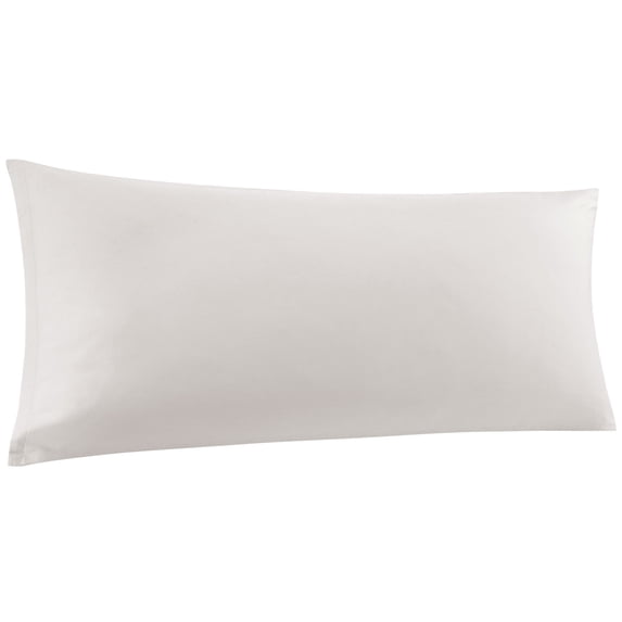 Unique Bargains Cotton Zipper Closure Breathable Body Pillowcase Isabelline 20"x72"