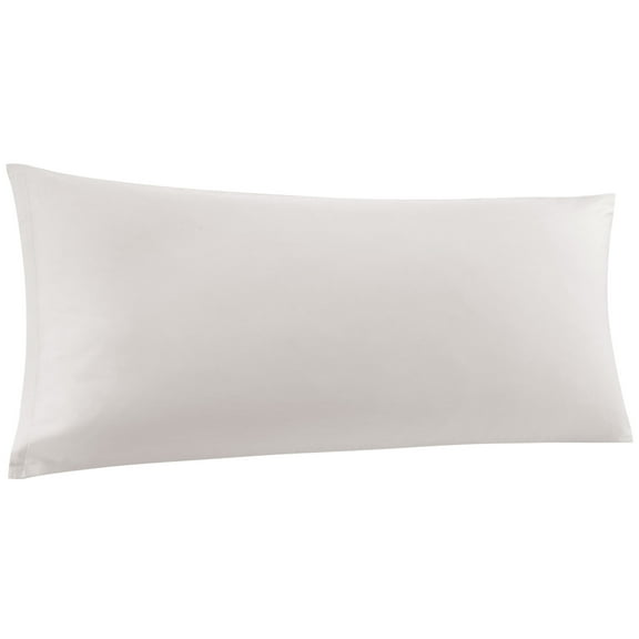 Unique Bargains Cotton Zipper Closure Breathable Body Pillowcase Isabelline 20"x72"