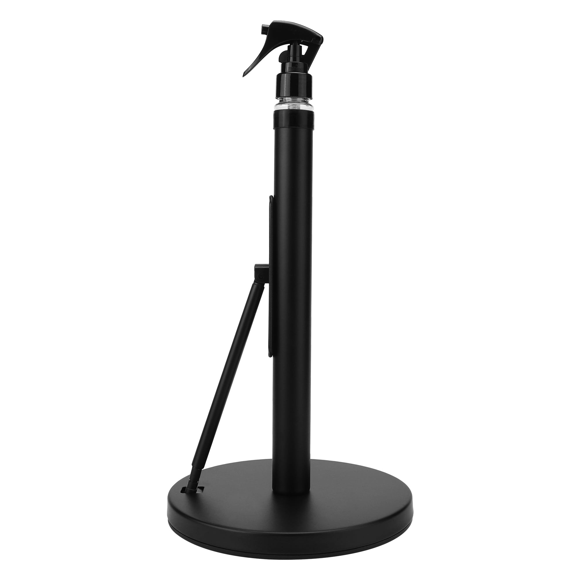 Unique Bargains Countertop Base Stainless Steel Paper Towel Holder Gold B 14.4x7.1inch