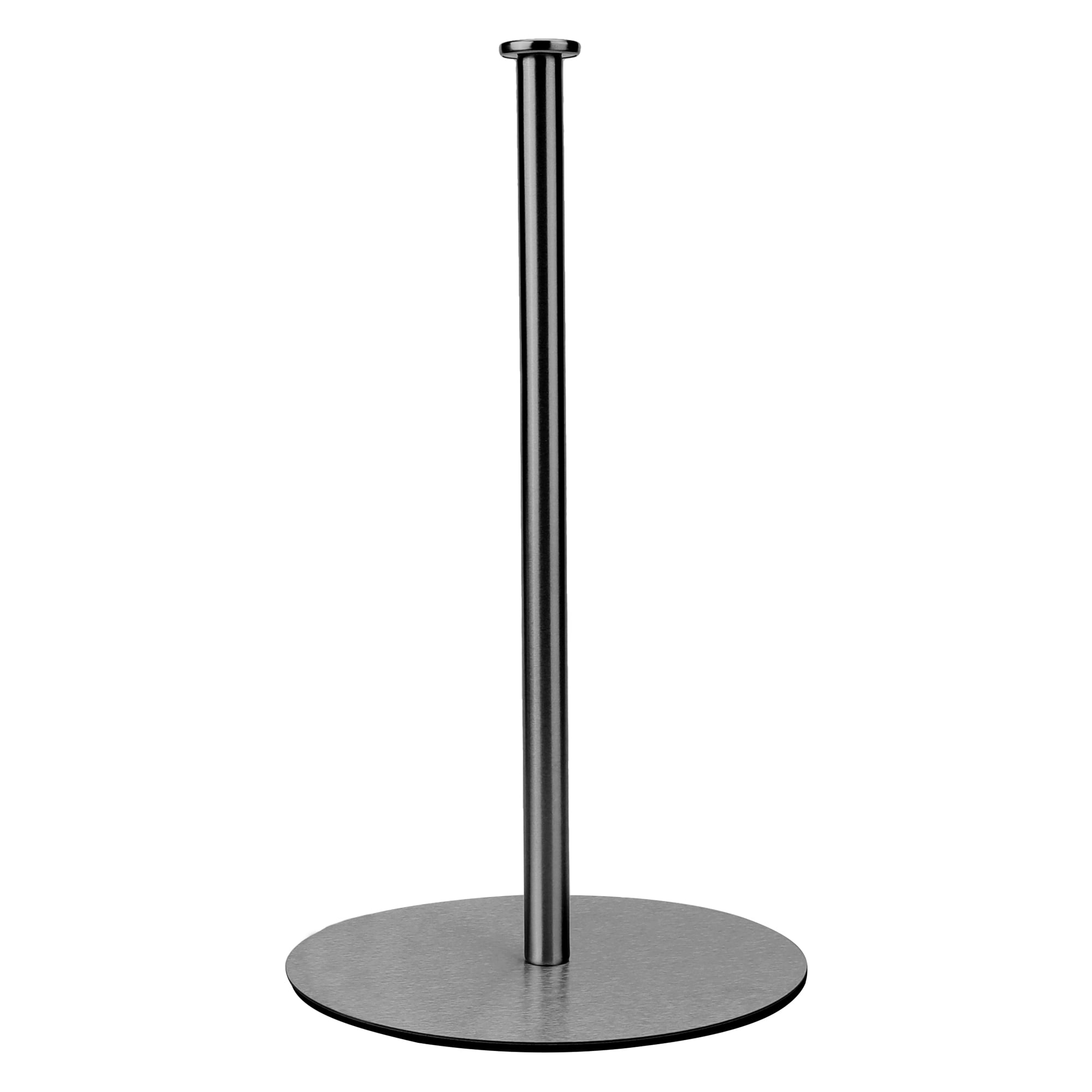 Unique Bargains Countertop Non Slip Base Paper Towel Holder Black B 11.8x6.7inch