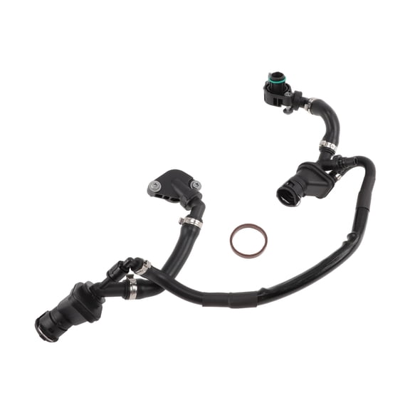 Unique Bargains Crankcase Ventilation Hose Vent for BMW M550i xDrive 18-20 Crankcase Breather Hose 11158635529 Engine Crankcase Ventilation Valve Tube Plastic Metal