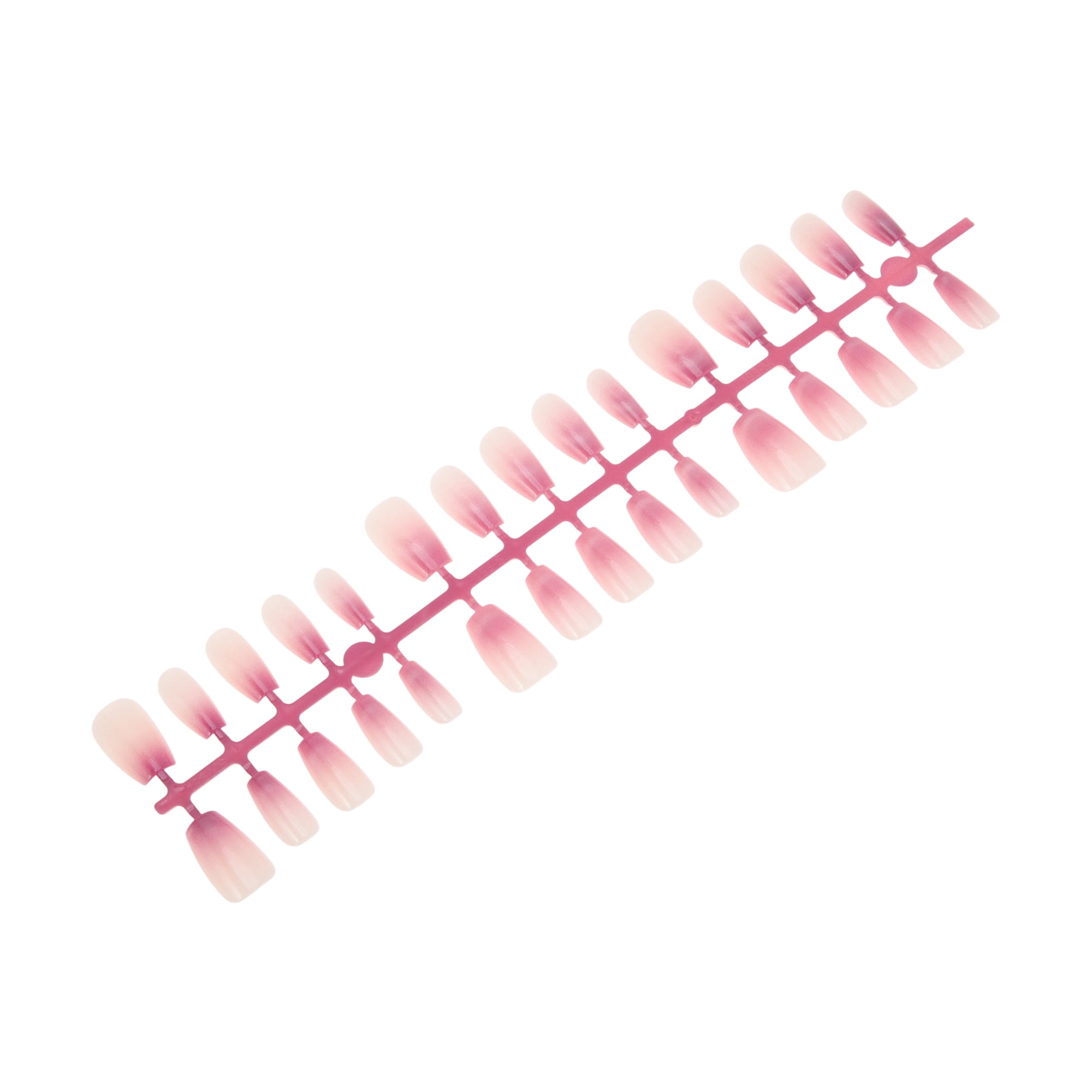 Unique Bargains Crescent Short Coffin Fake Nails 1 Pc 193-01