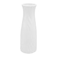 thumbnail image 1 of Unique Bargains Crystal Floral Slim Bloom Vase for Blossoms White 2.8"L x 2.8"W x 7.9"H, 1 of 6