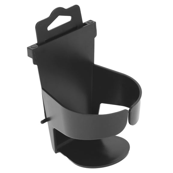 Unique Bargains Cup Holder 2.76" Car Center Console Armrest Add-On Cup Holder ABS Black 1 Pc