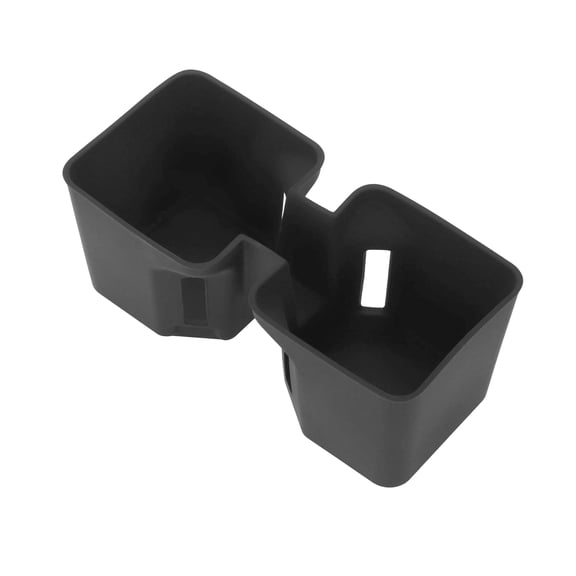 Unique Bargains Cup Holder Organizer for Lexus GX550 2024-2026 Center Console Drink Holder Storage Box Insert Cup Protector ABS Black 1 pcs